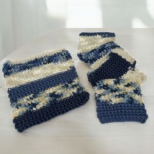 100% Cotton Handmade Washcloths & Face Scrubbies